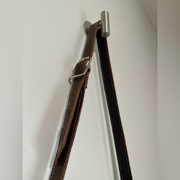 Loriano Tolaini Handmade Leather Boho Bag with Fringe and Embellishments - Picture 9 of 17